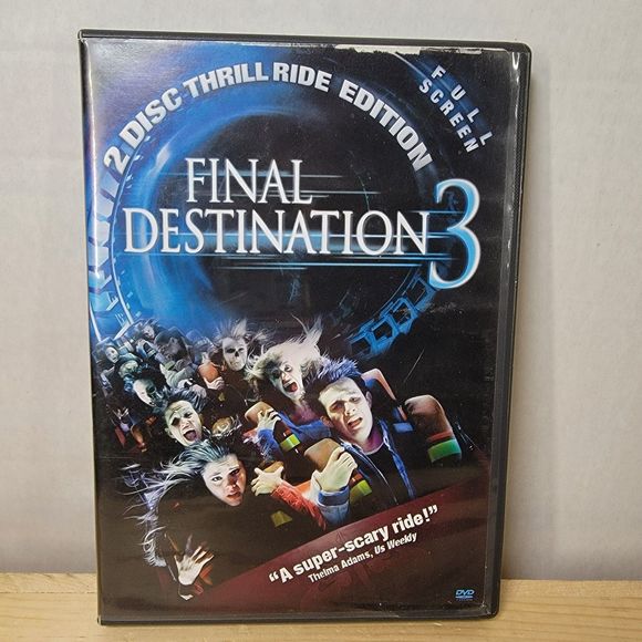 DVD Final Destination 3 - 2 disc Thrill Ride Edition - Picture 1 of 4